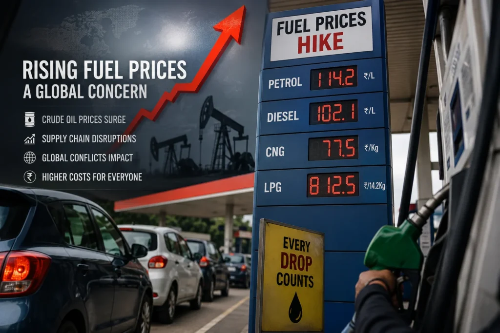 Fuel price increase affecting consumers as crude oil costs surge worldwide